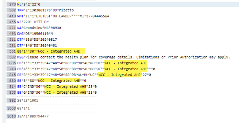 Image shows how Apple Health Expansion enrollees will display in EEV 271.